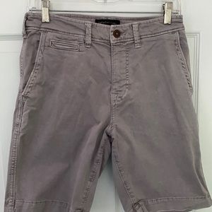 American Eagle Extreme Flex gray shorts 28